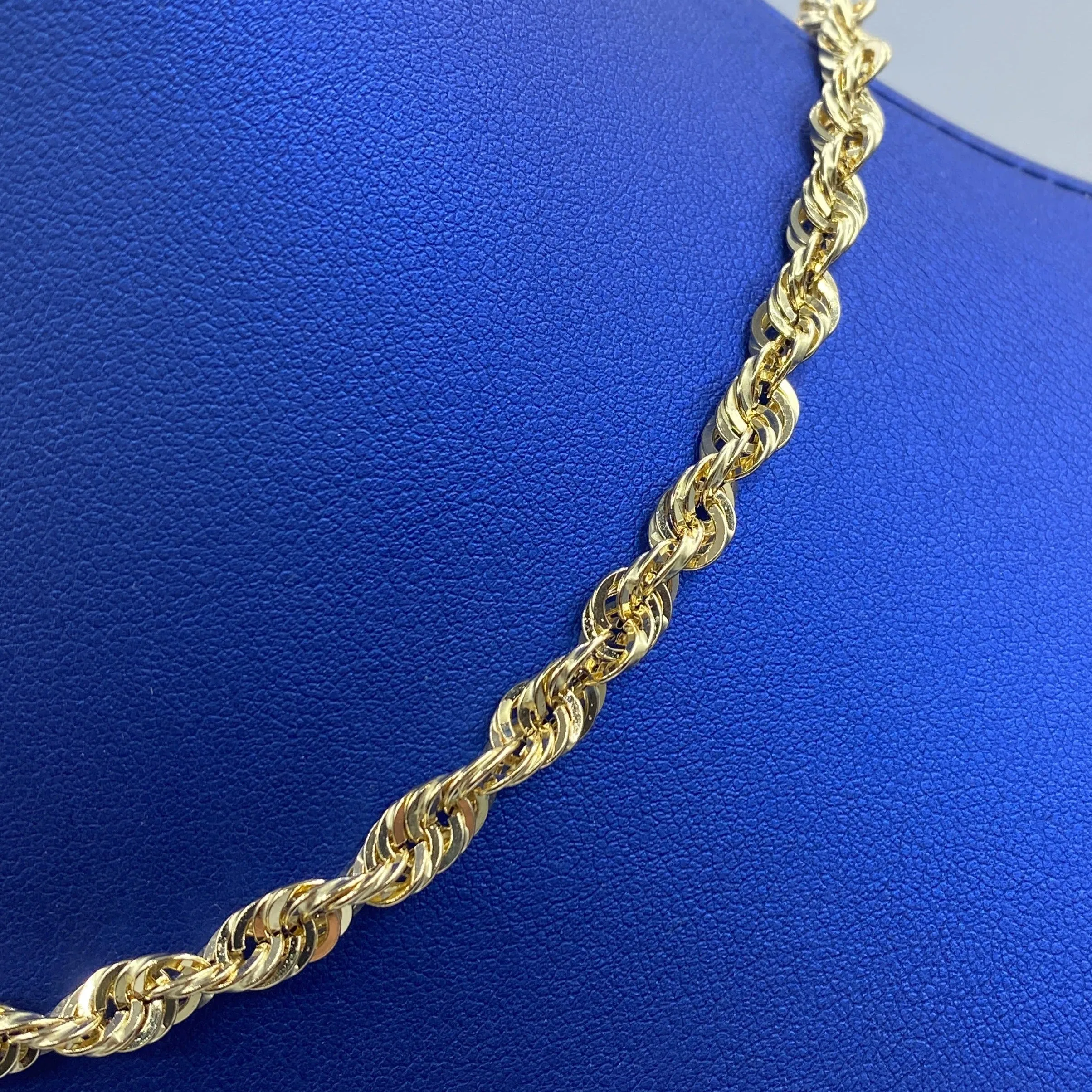 14K 5.6MM Rope Chain 16"
