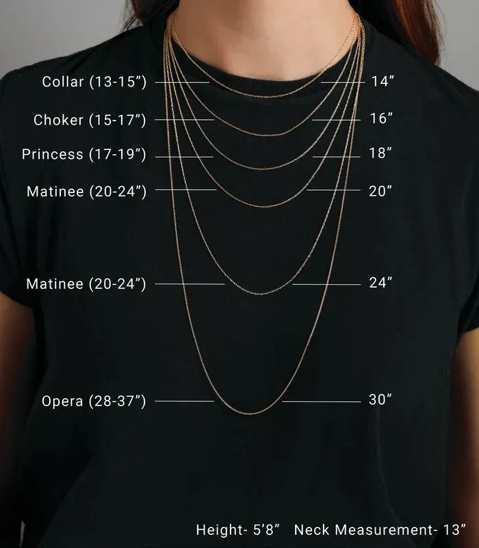 14K Curb Chain 1mm
