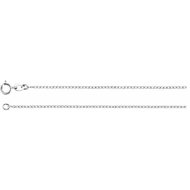 14K Curb Chain 1mm