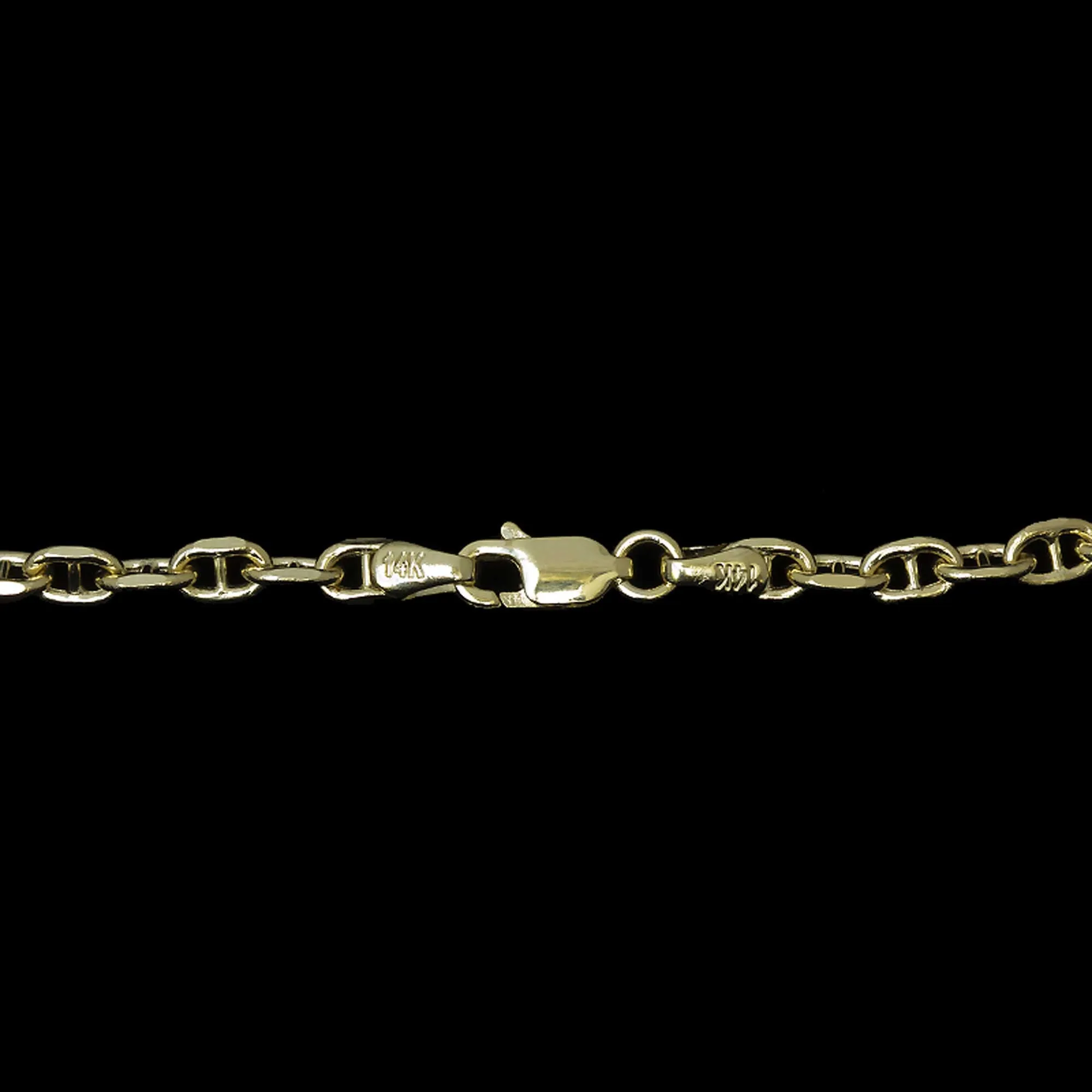 14K Hollow Anchor Chain