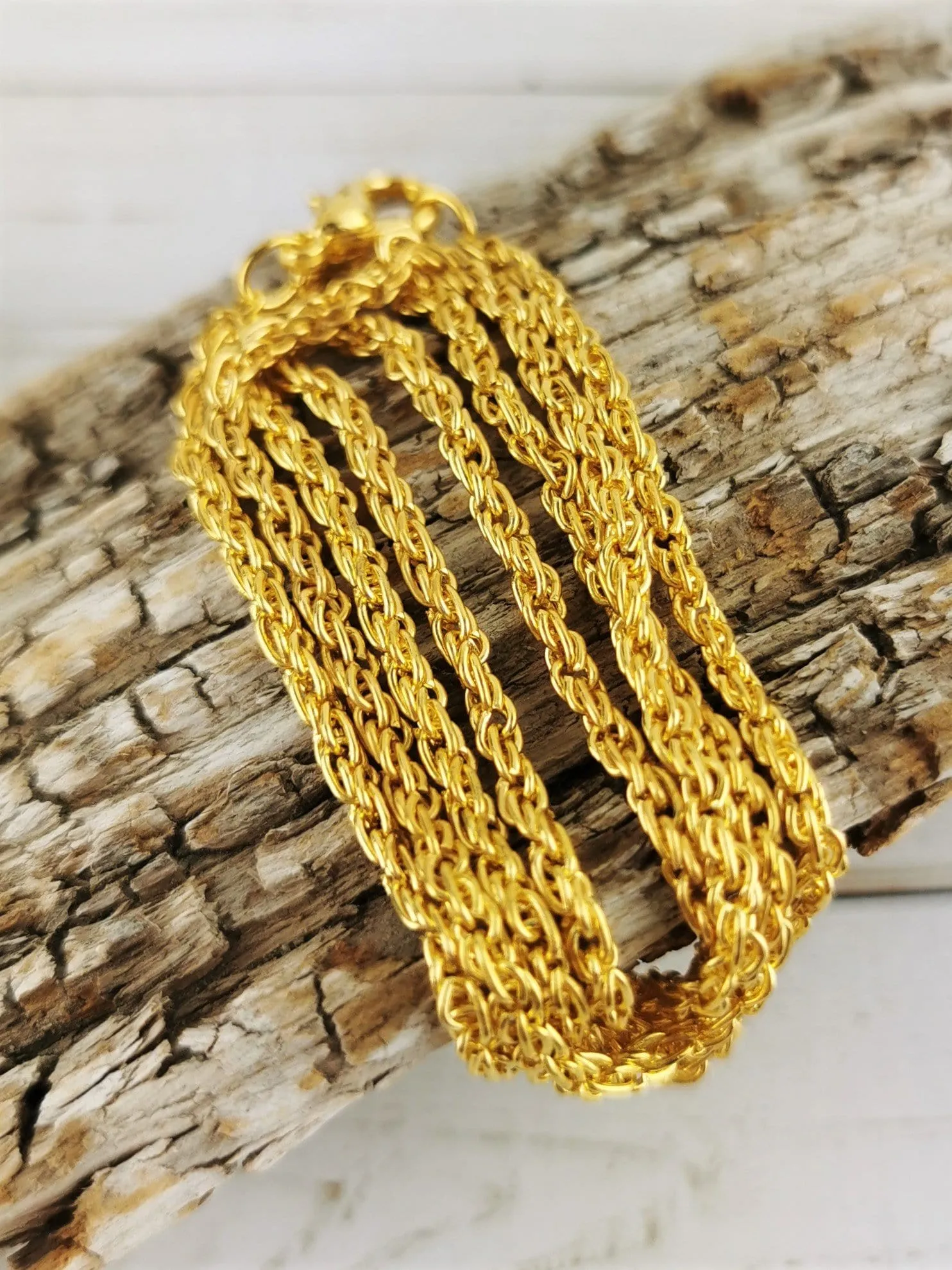 18 inch Gold Rope Chain