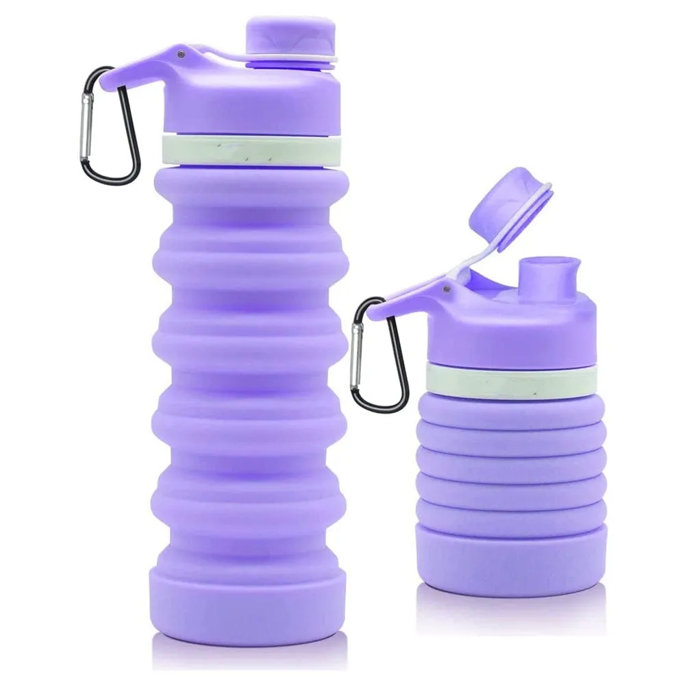 18 oz BPA-Free Collapsible Water Bottles