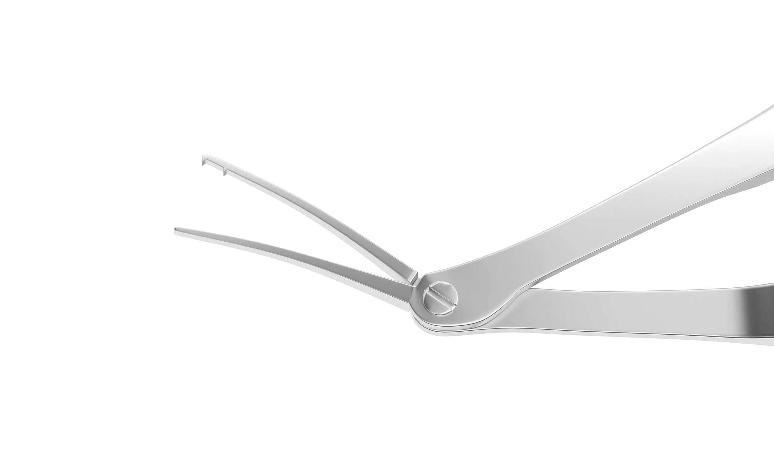 200R 4-21741 Foldable Lens Removing Forceps, Length 114 mm, Squeeze Titanium Handle