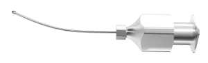 377R 15-170 Microincisional Capsule Polisher Cannula, Disc-Shaped Sandblasted Tip, 23 Ga