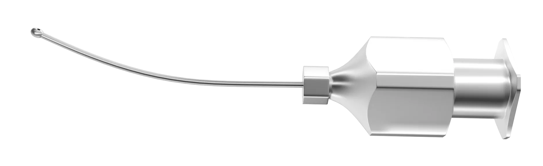 377R 15-170 Microincisional Capsule Polisher Cannula, Disc-Shaped Sandblasted Tip, 23 Ga