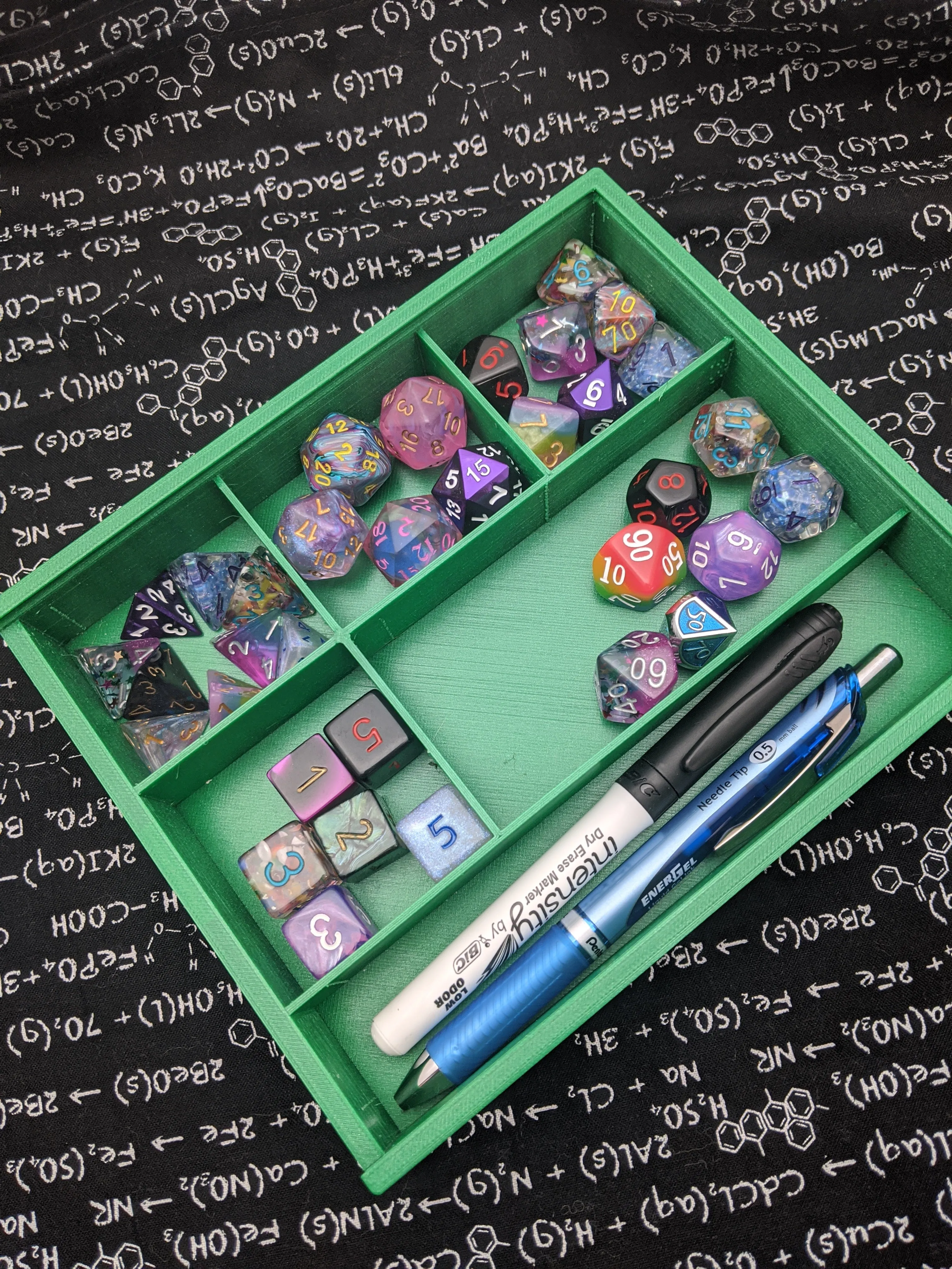 3D printed Notions Box--Cat