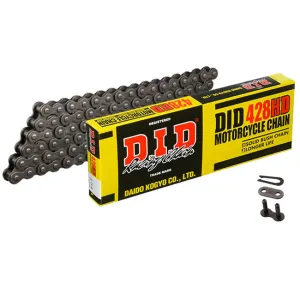 428HD x 134 heavy duty chain w/ RJ clip link DID (428HD134)
