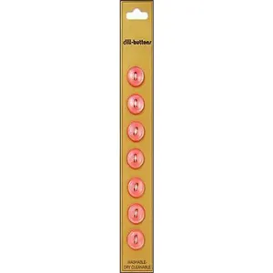 7/16" Pink DB8041-- Dill Buttons