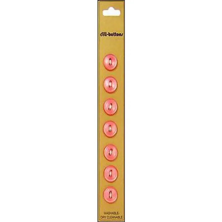 7/16" Pink DB8041-- Dill Buttons