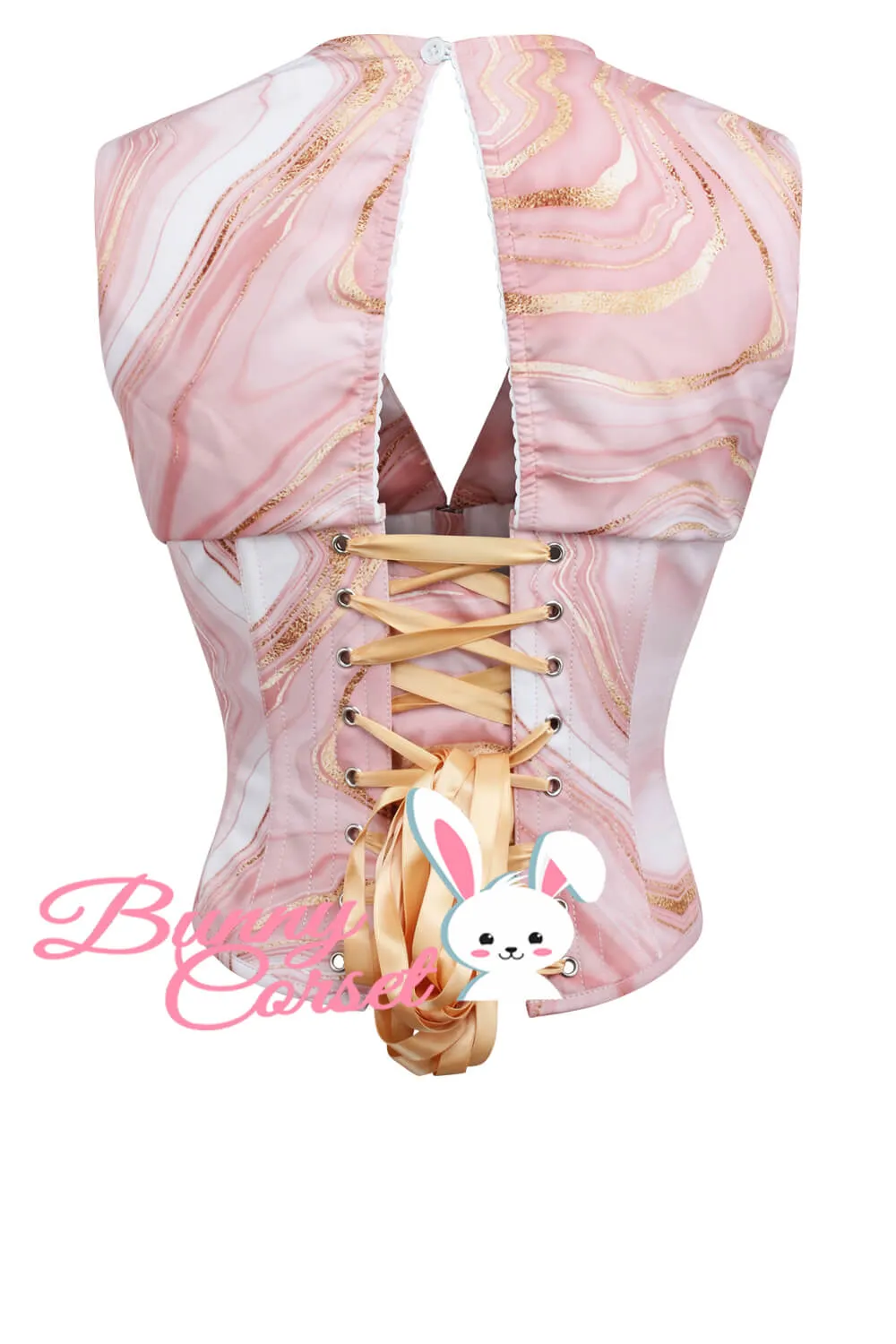 Adelynn Printed Underbust Corset