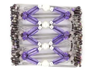 African Butterfly - 7 Tong Wire Hair Clip 217