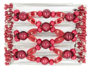 African Butterfly - 7 Tong Wire Hair Clip 316