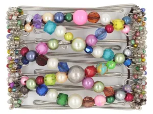 African Butterfly - 7 Tong Wire Hair Clip 341