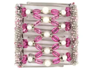 African Butterfly - 9 Tong Wire Hair Clip 421