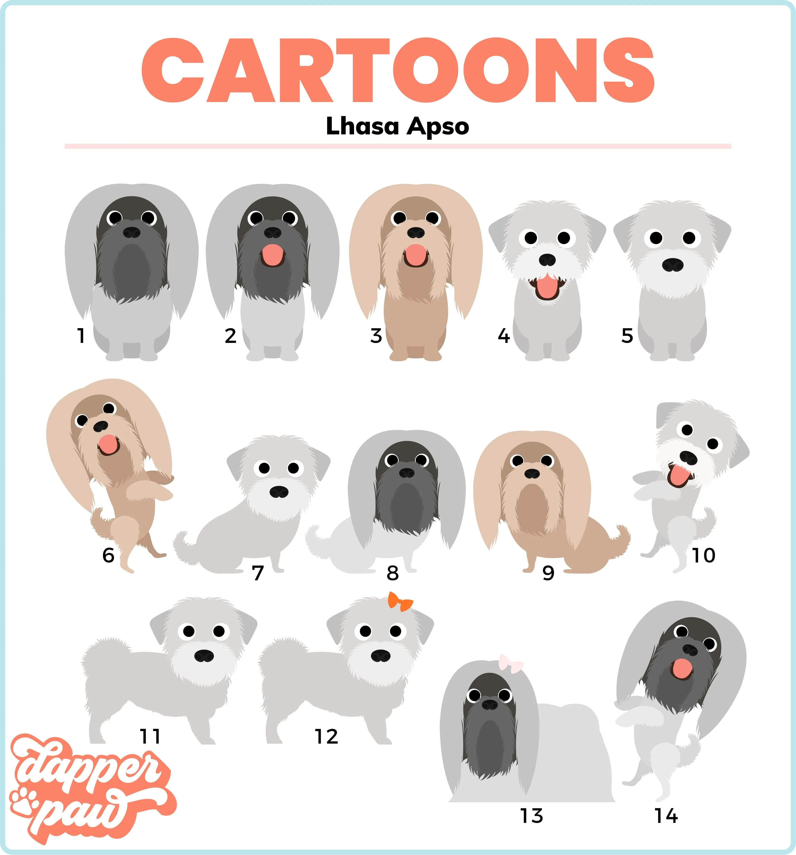 ALL BREEDS - Single Pet Cartoon Ornament