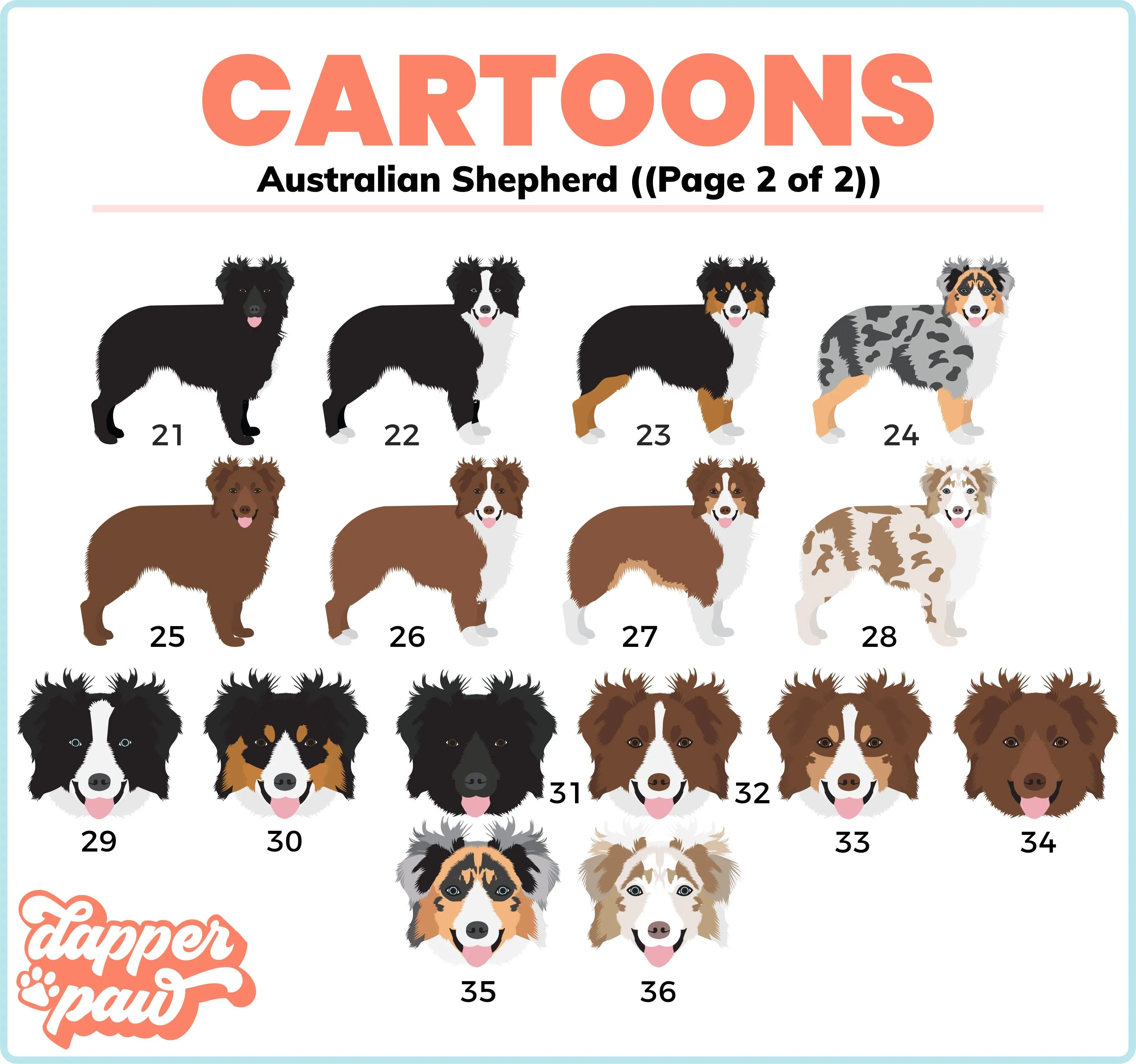 ALL BREEDS - Single Pet Cartoon Ornament