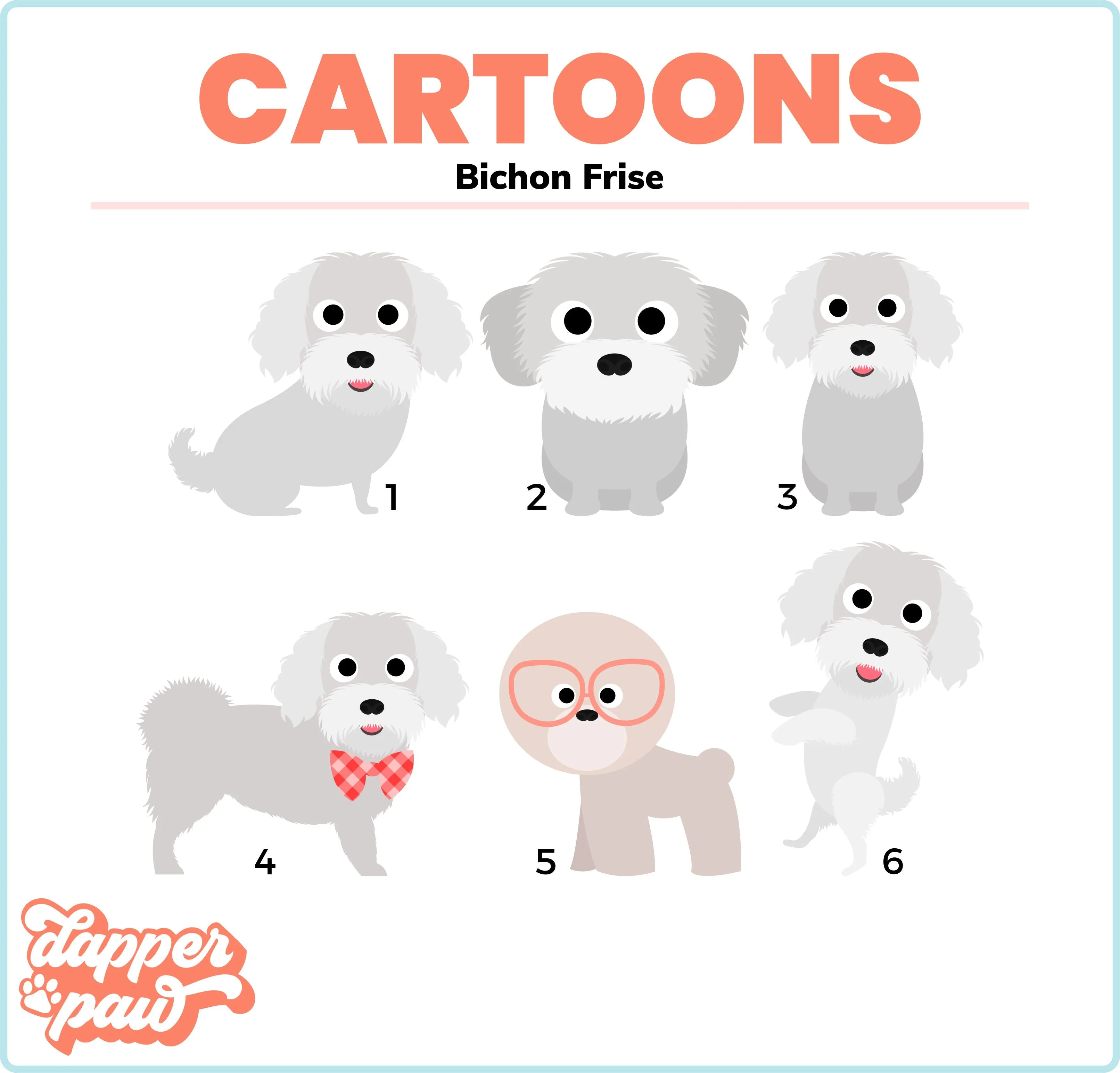 ALL BREEDS - Single Pet Cartoon Ornament