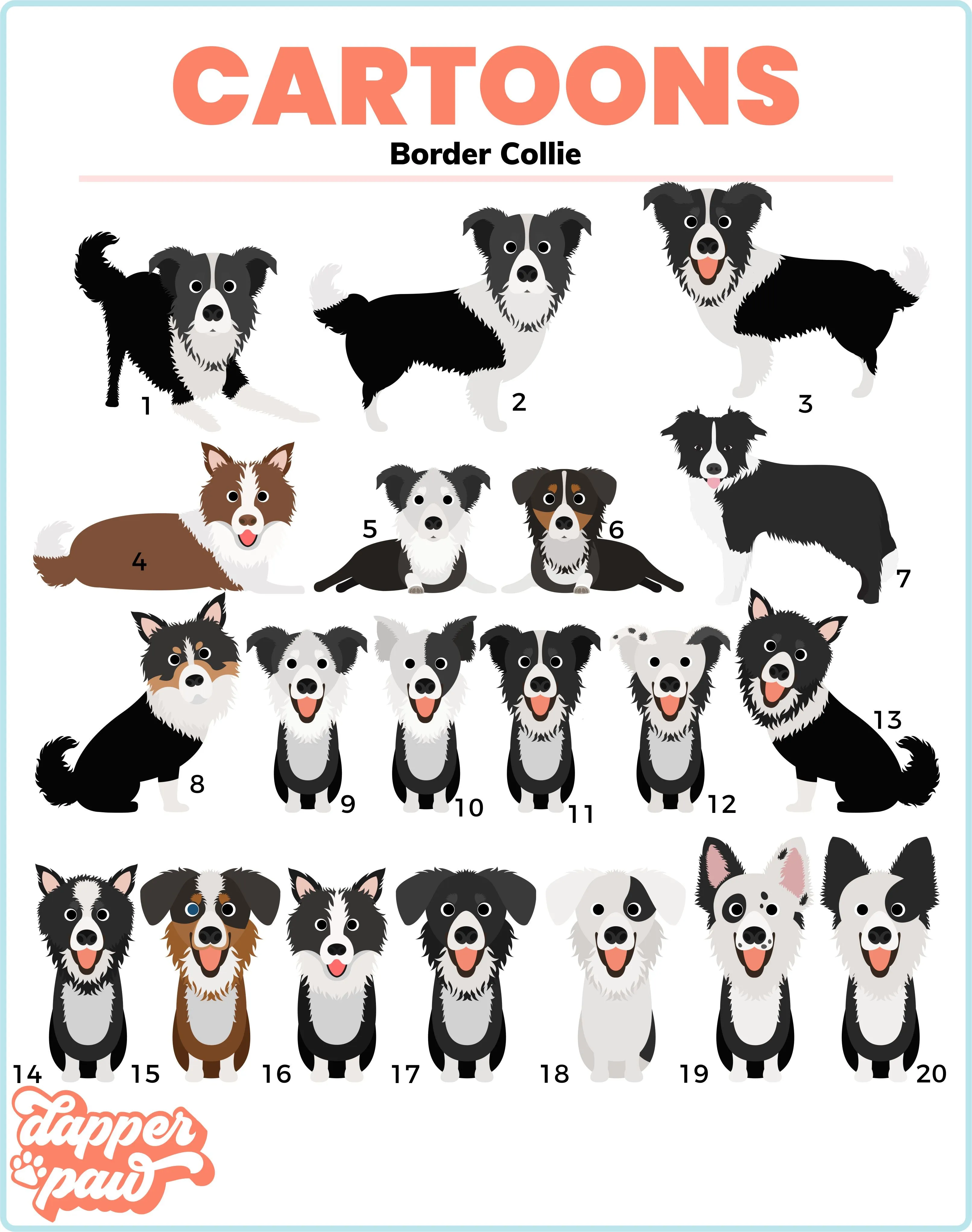 ALL BREEDS - Single Pet Cartoon Ornament