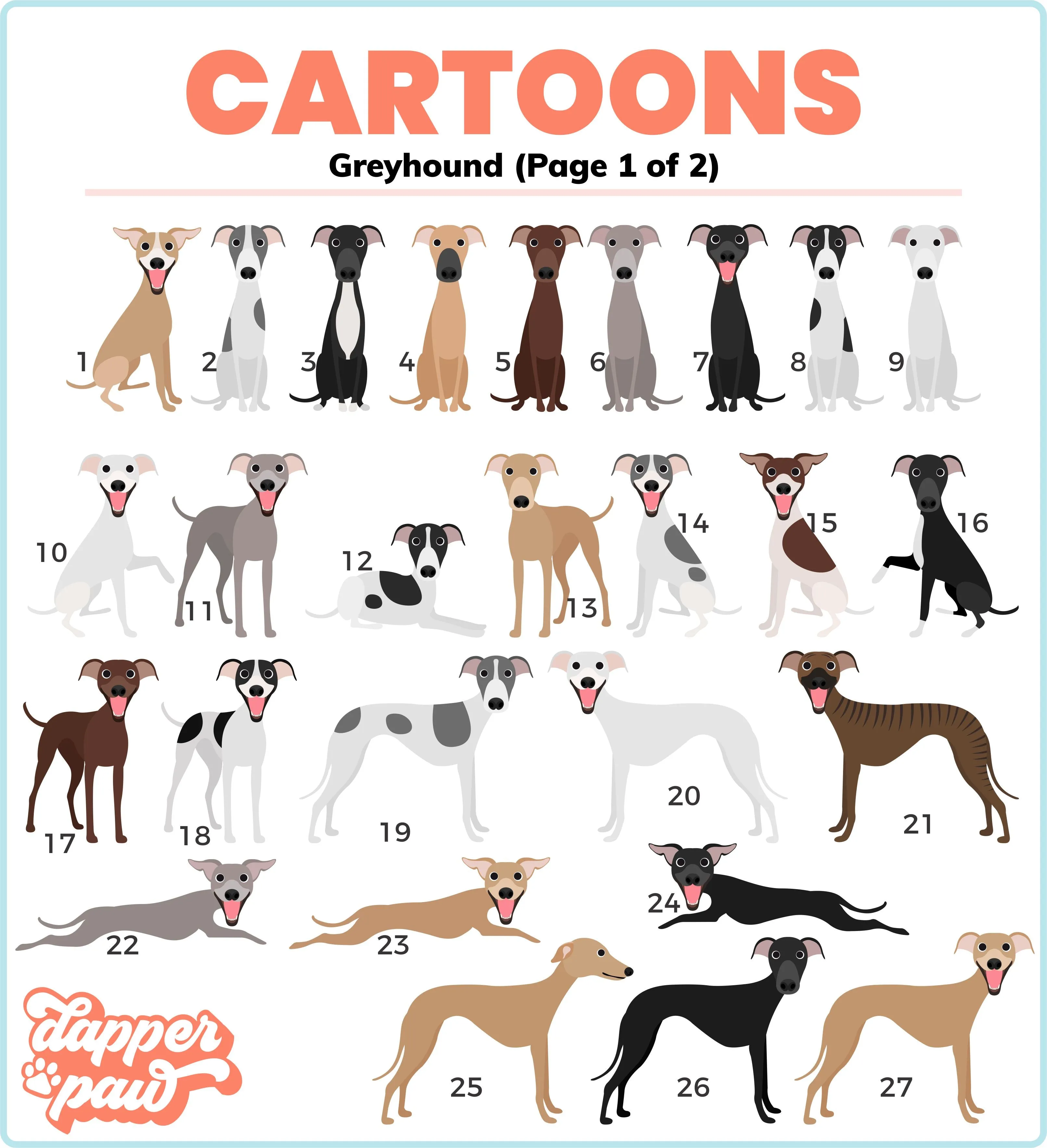 ALL BREEDS - Single Pet Cartoon Ornament