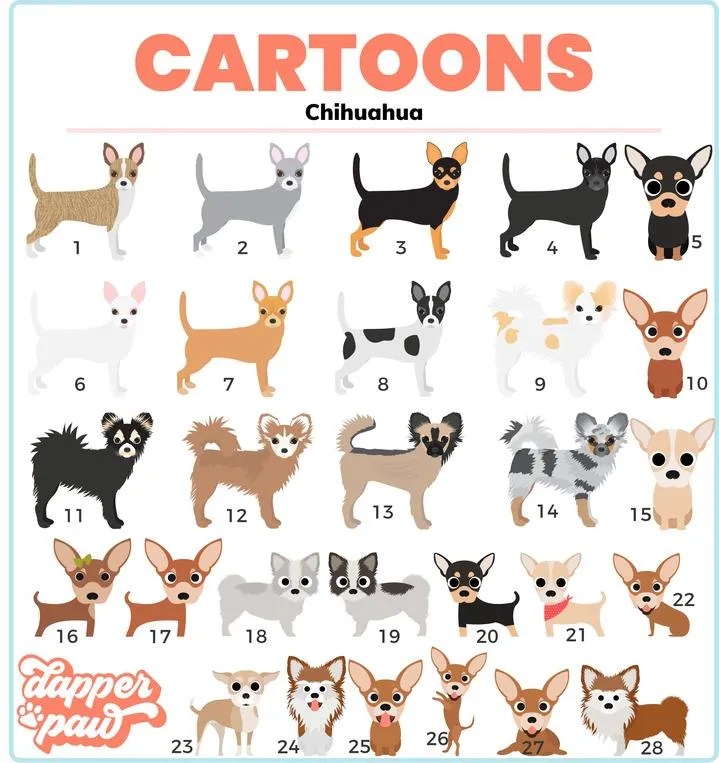 ALL BREEDS - Single Pet Cartoon Ornament