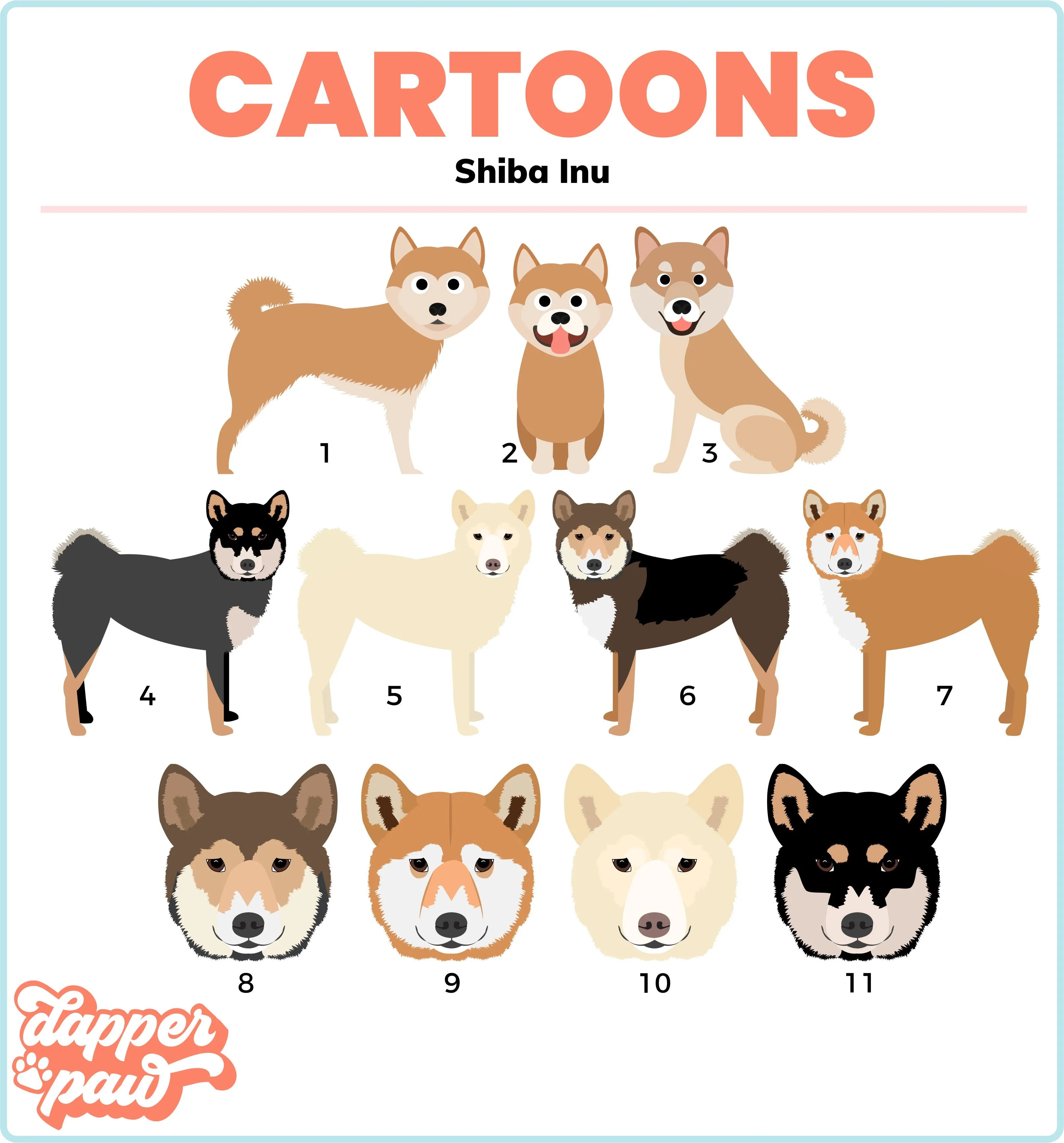 ALL BREEDS - Single Pet Cartoon Ornament