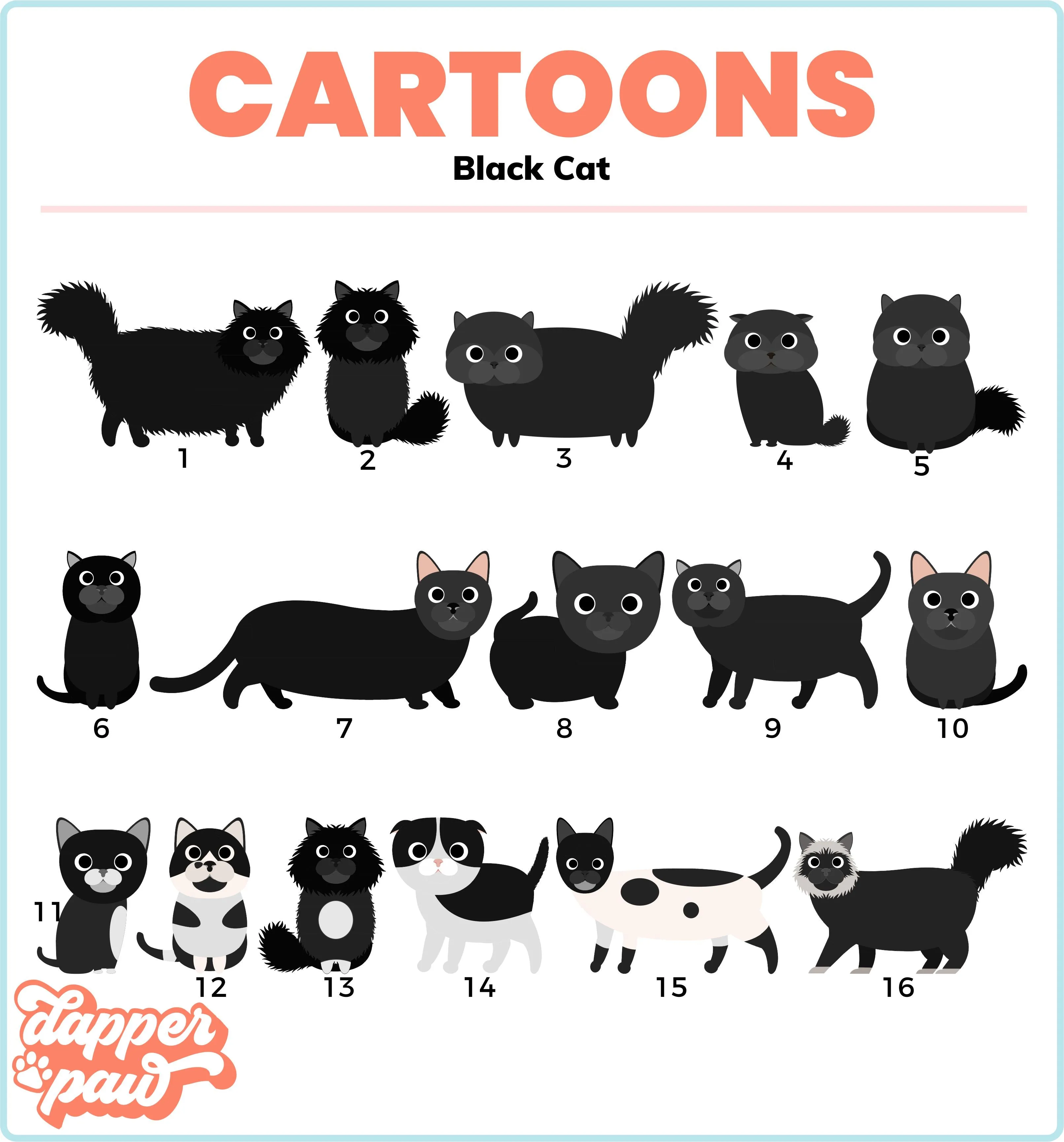 ALL BREEDS - Single Pet Cartoon Ornament