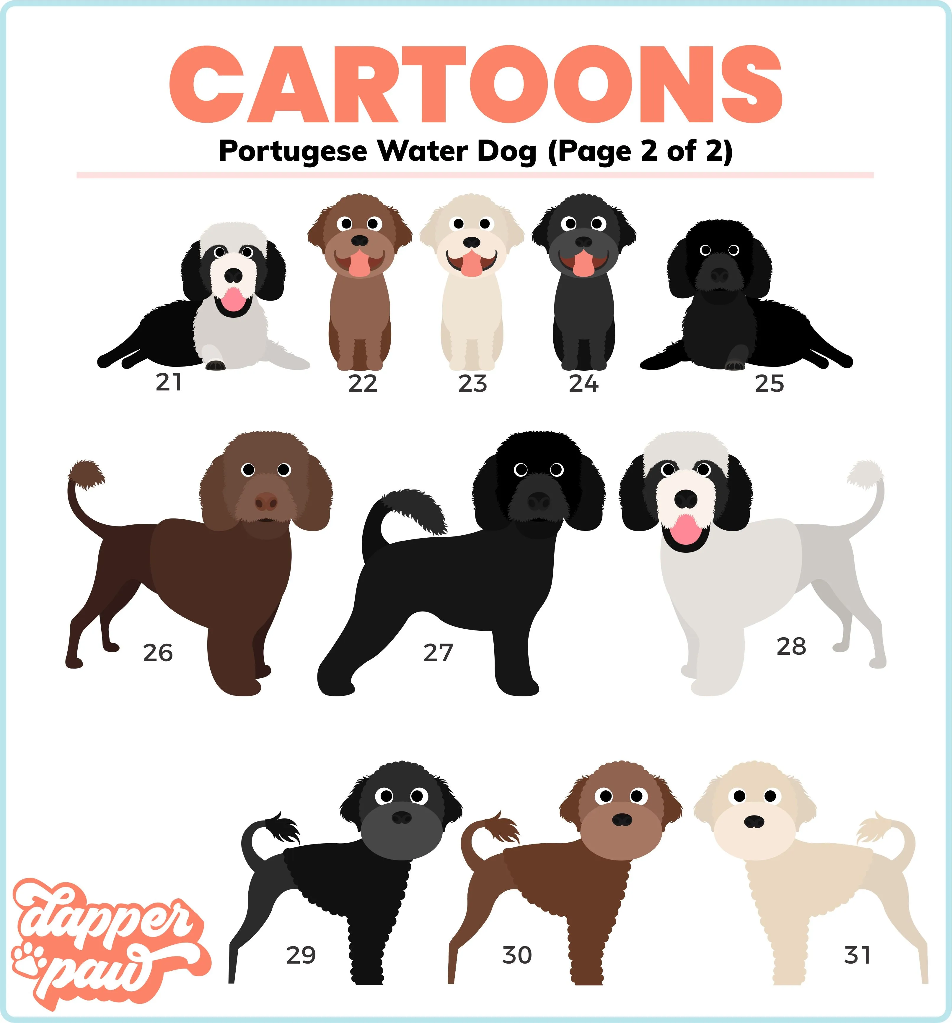 ALL BREEDS - Single Pet Cartoon Ornament