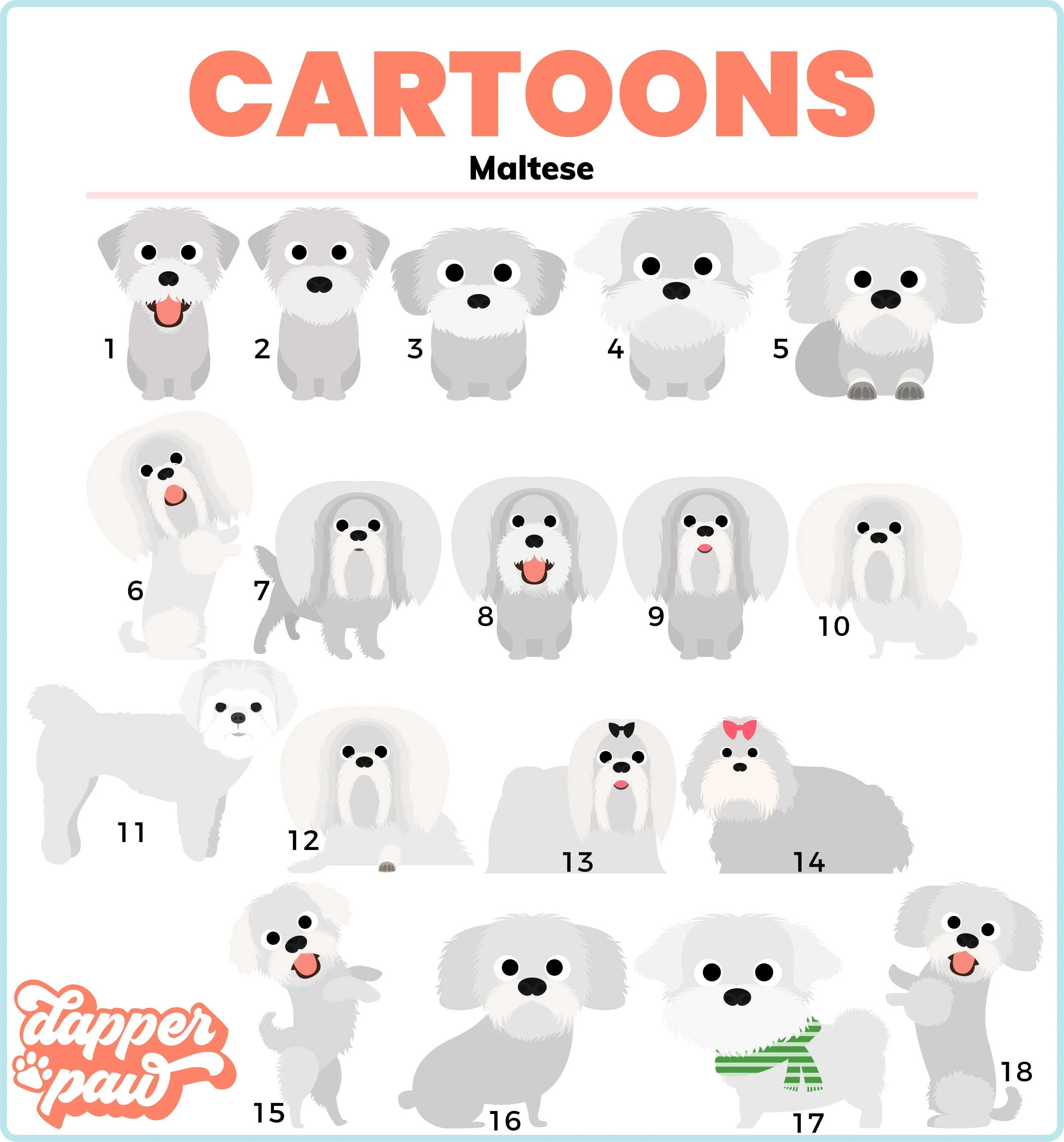 ALL BREEDS - Single Pet Cartoon Ornament