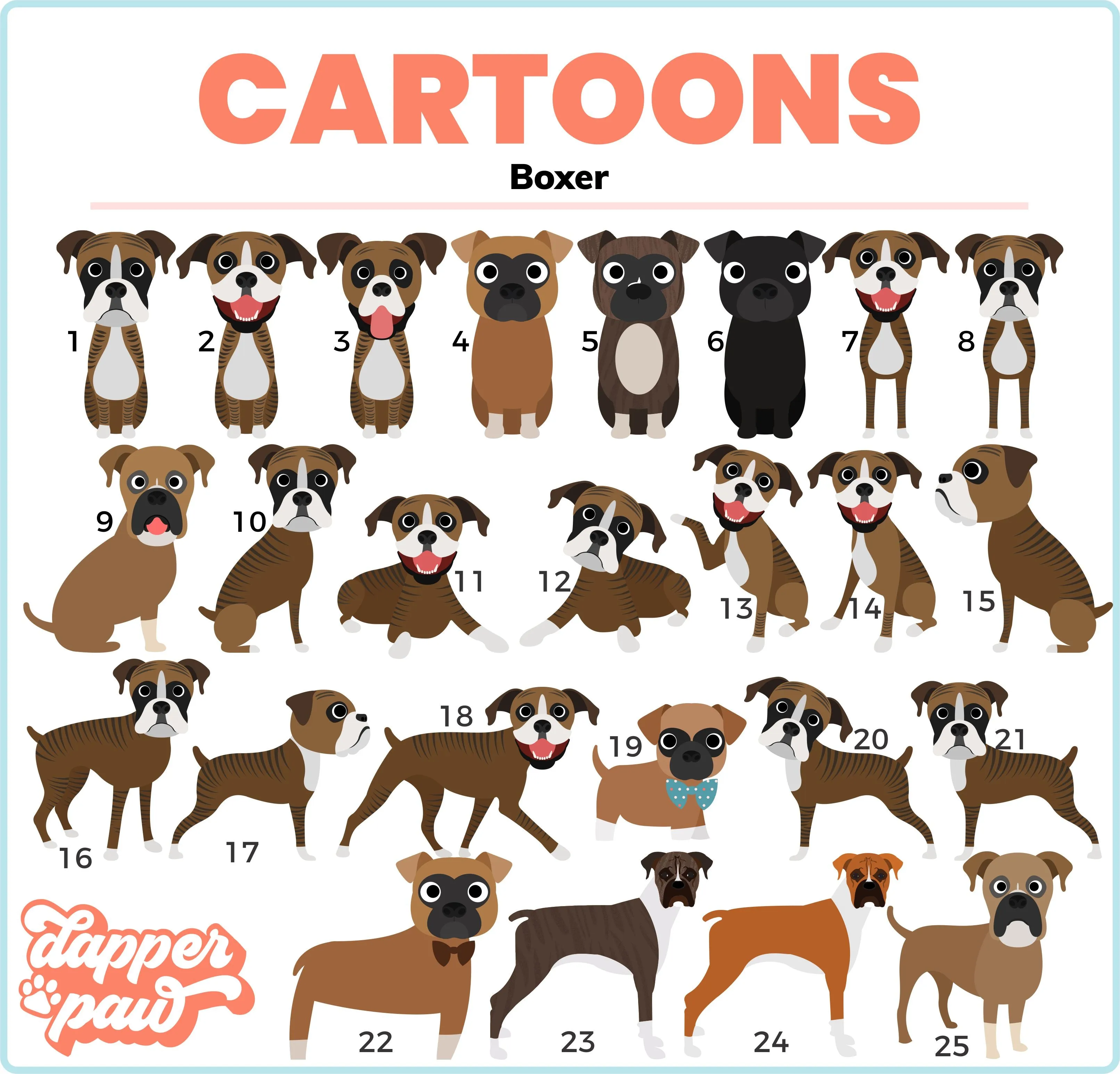 ALL BREEDS - Single Pet Cartoon Ornament
