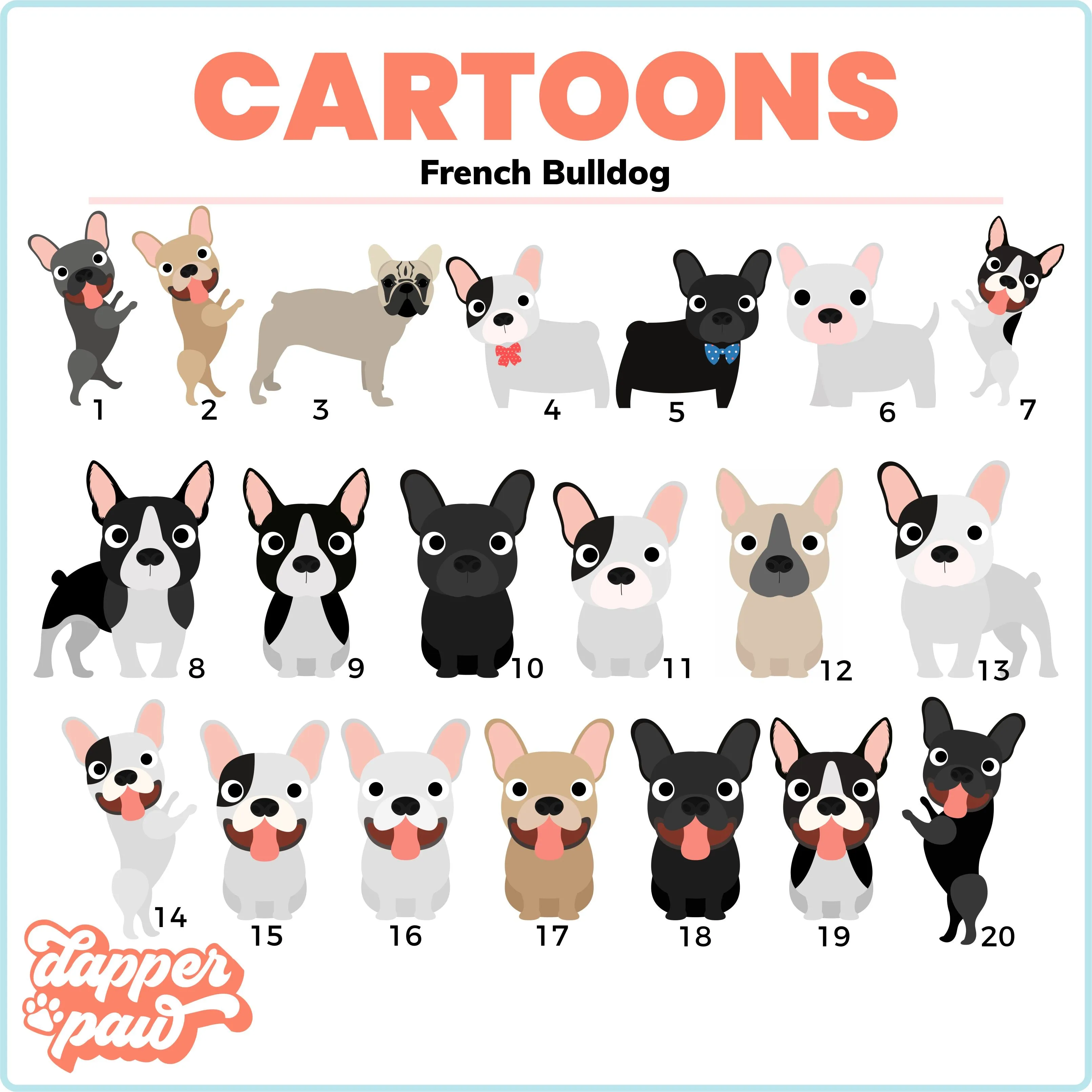 ALL BREEDS - Single Pet Cartoon Ornament