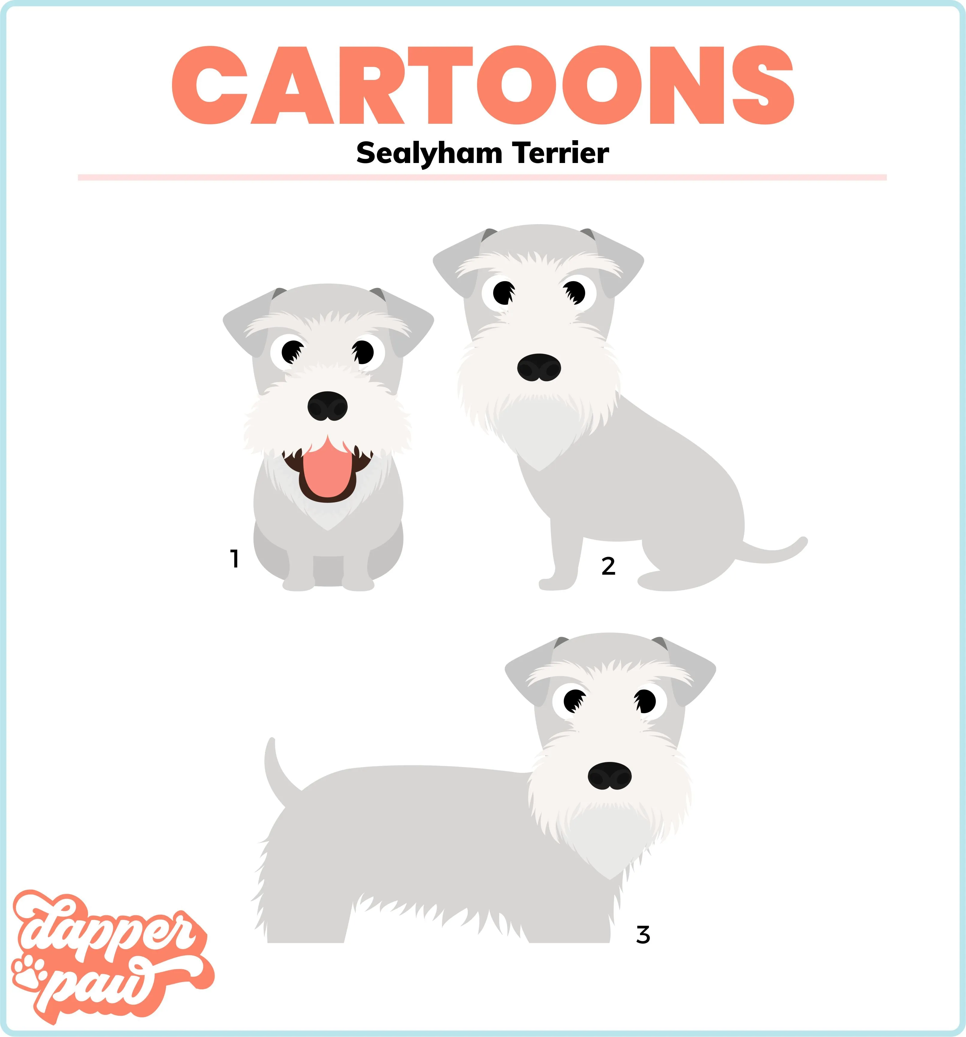 ALL BREEDS - Single Pet Cartoon Ornament
