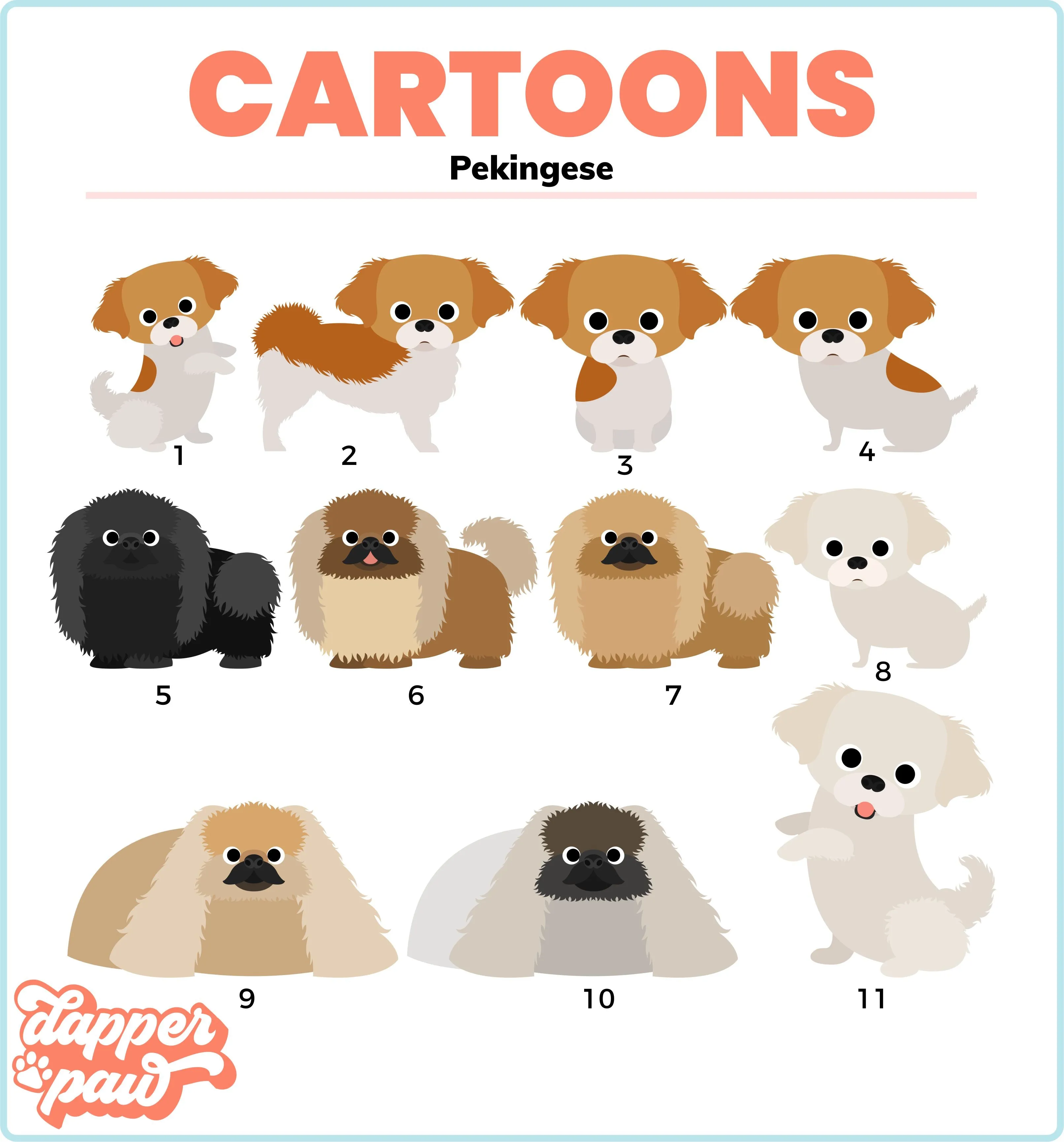 ALL BREEDS - Single Pet Cartoon Ornament