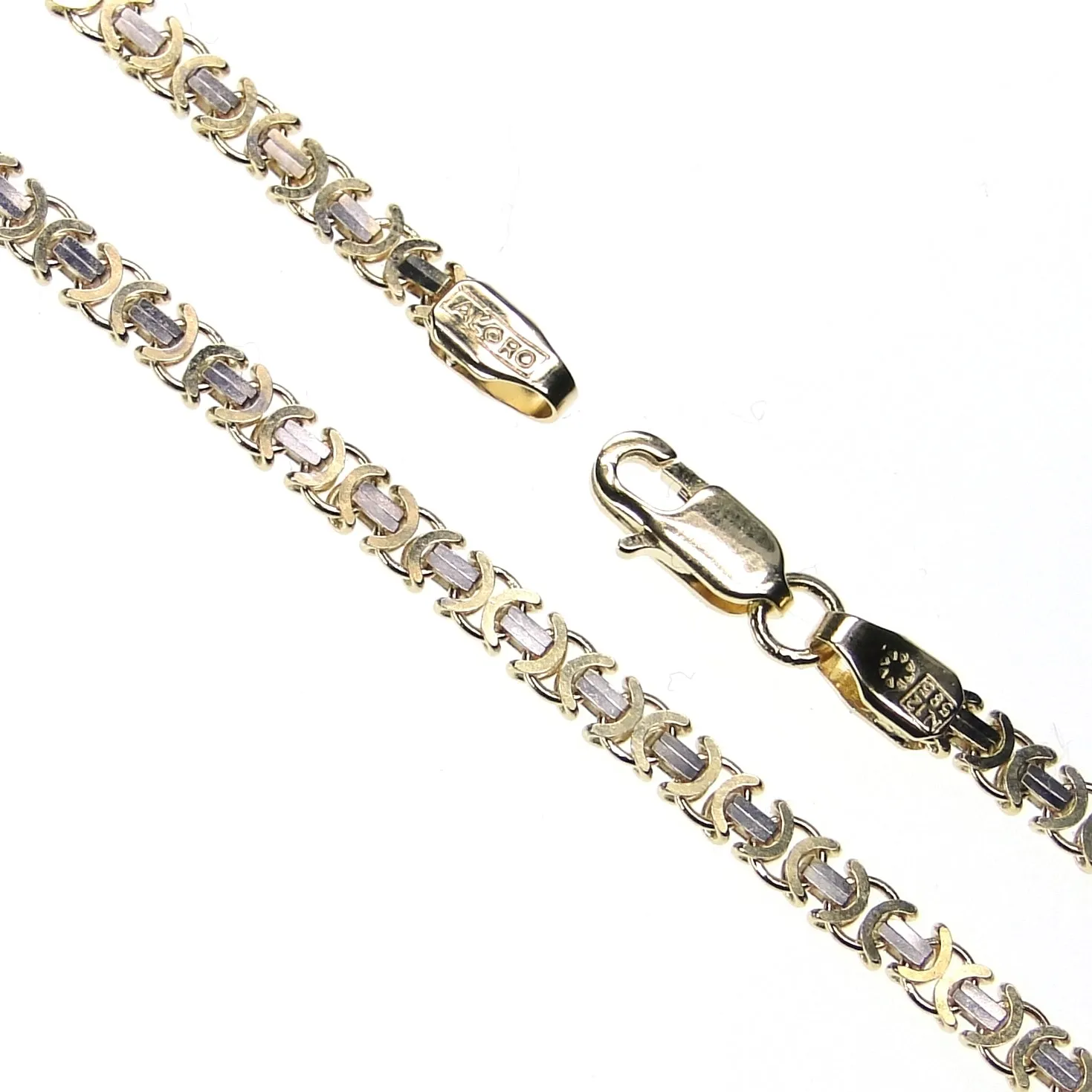 Al'Oro Modern Byzantine (Etruscan) Chain