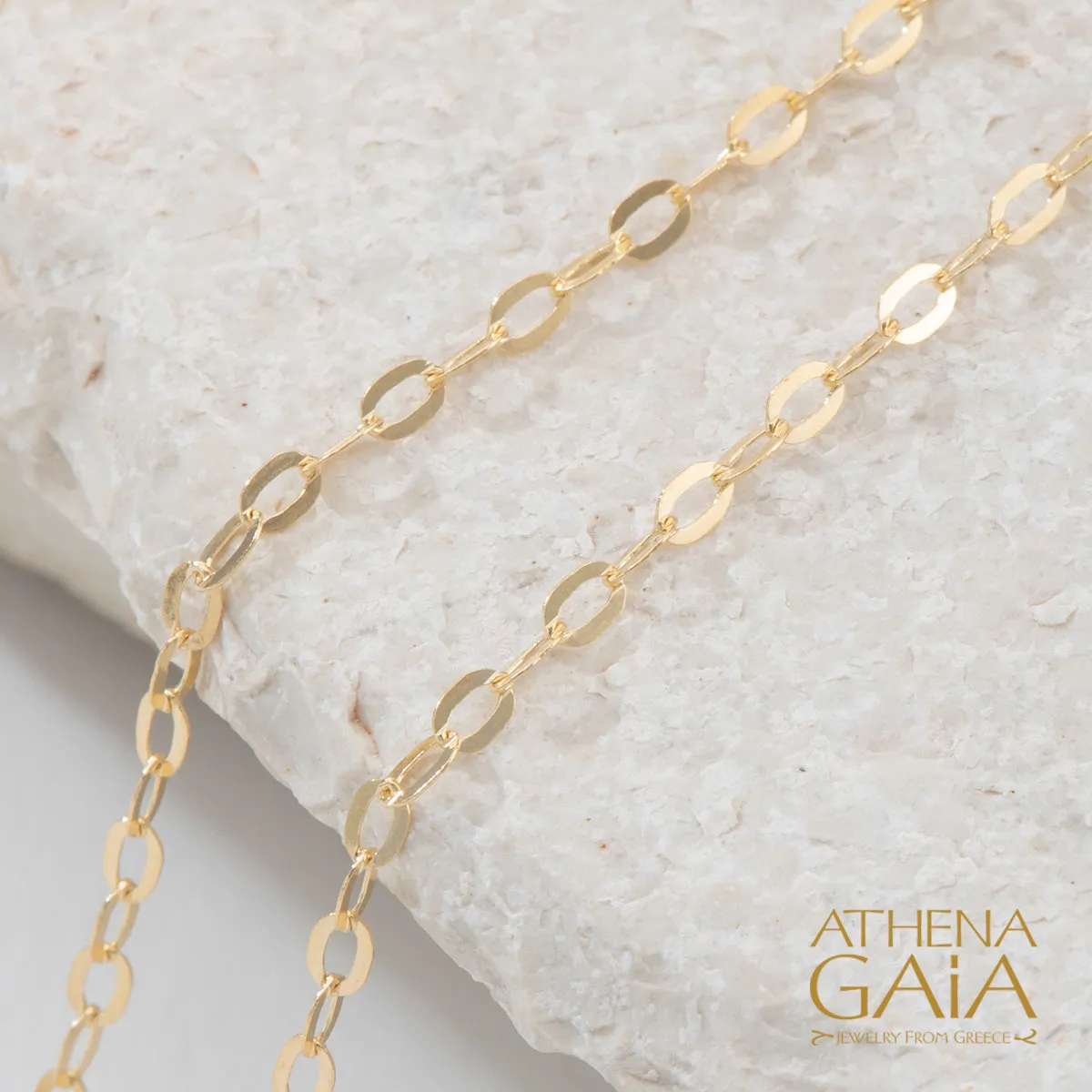 Al'Oro Oval Patiti Chain