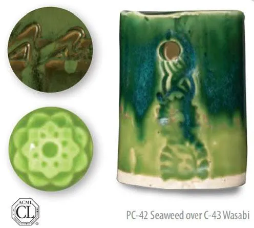 AMACO Celadon HF Glaze Wasabi 472ml