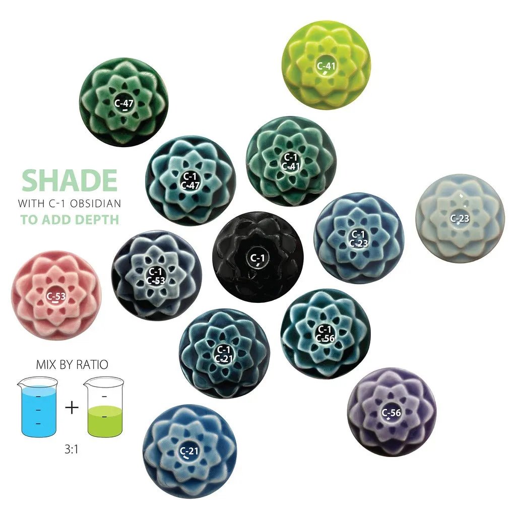 AMACO Celadon HF Glaze Wasabi 472ml