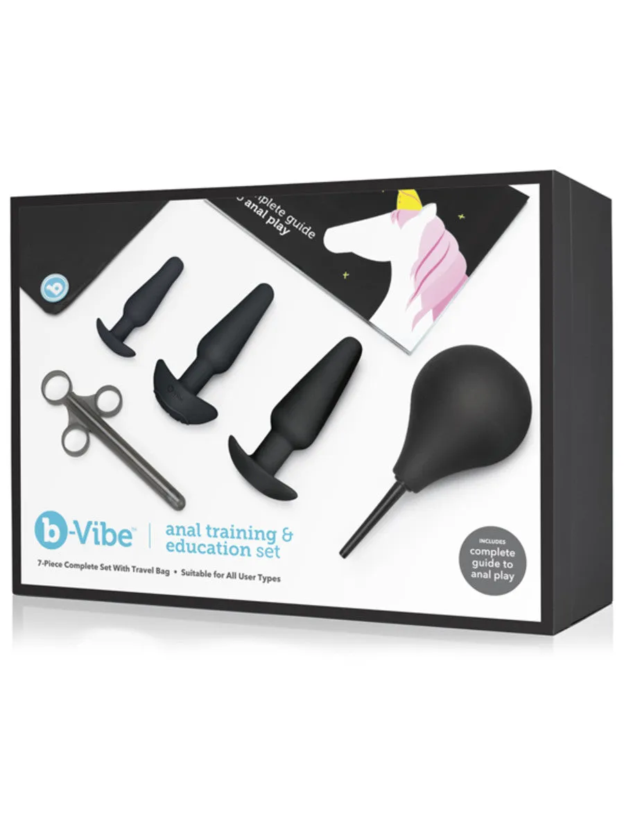 Anal Training 7 Piece Education Set Black