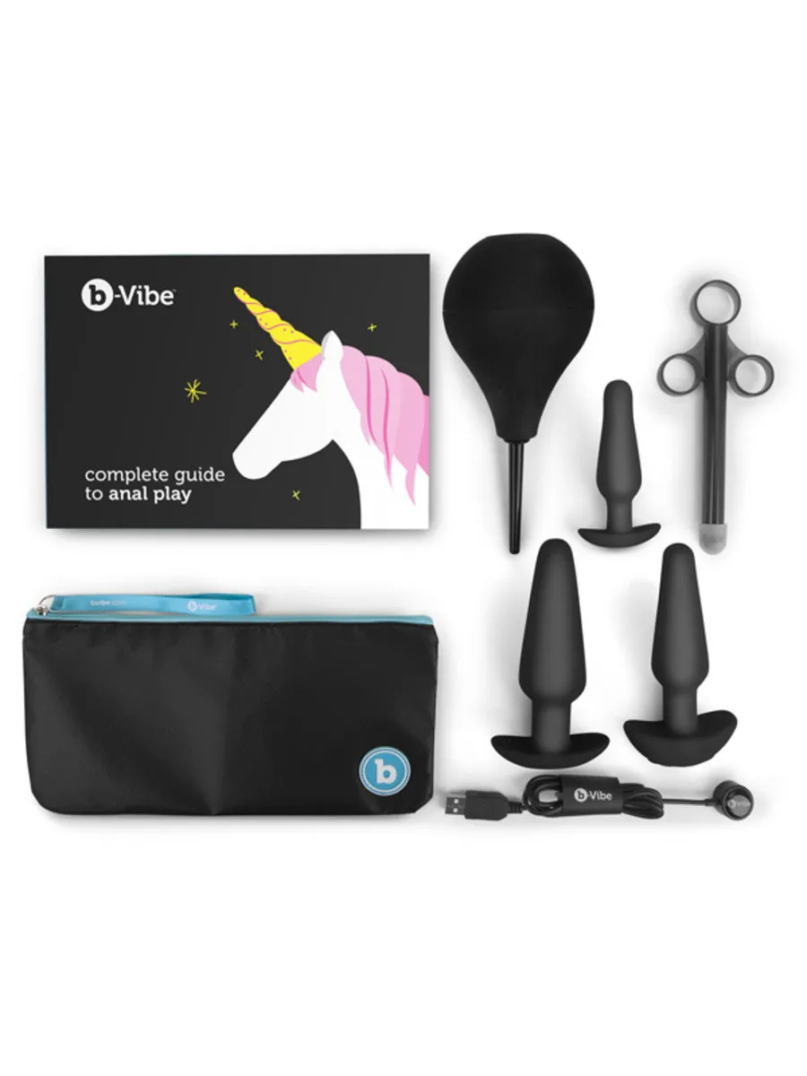 Anal Training 7 Piece Education Set Black