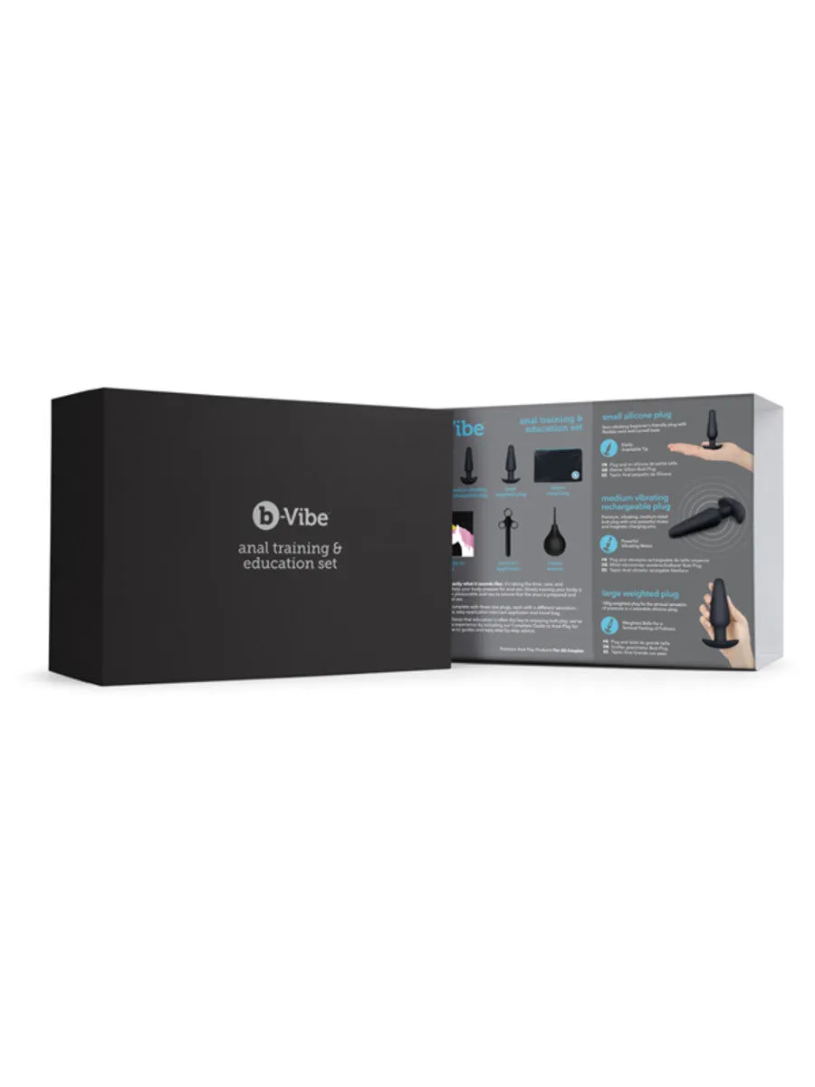 Anal Training 7 Piece Education Set Black