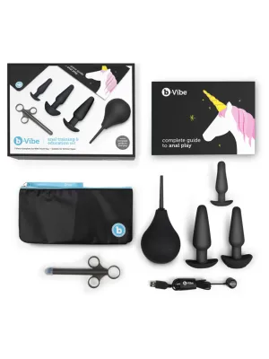 Anal Training 7 Piece Education Set Black