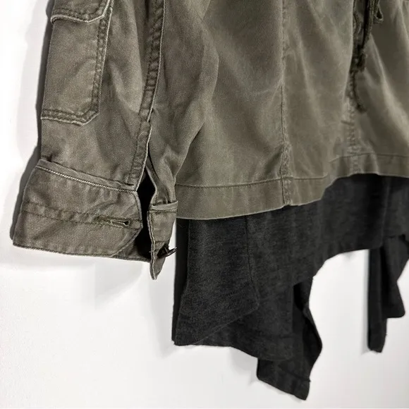 Anthropologie Hei Hei Cascading Anorak Jacket