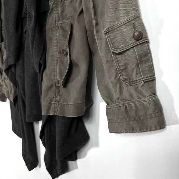 Anthropologie Hei Hei Cascading Anorak Jacket