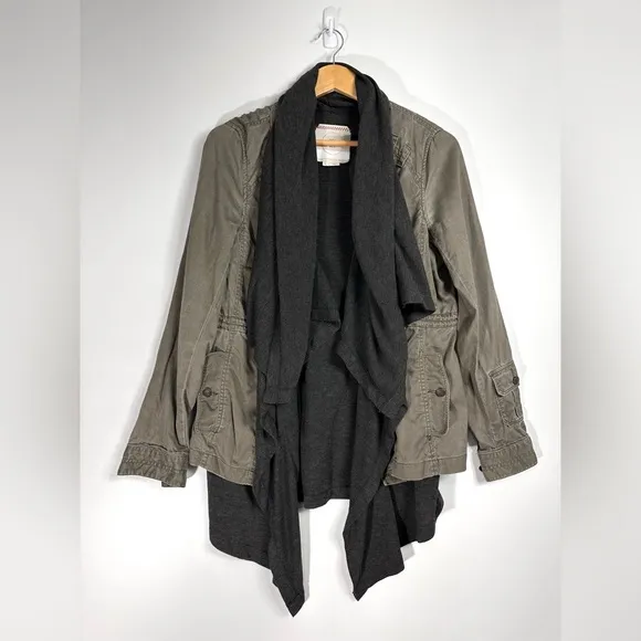 Anthropologie Hei Hei Cascading Anorak Jacket