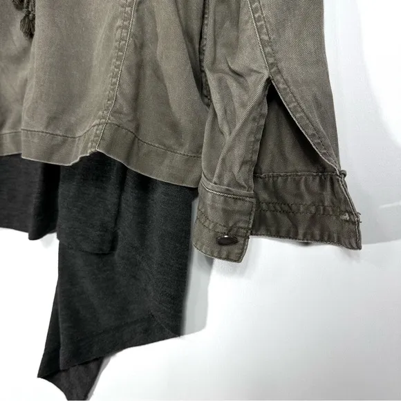 Anthropologie Hei Hei Cascading Anorak Jacket