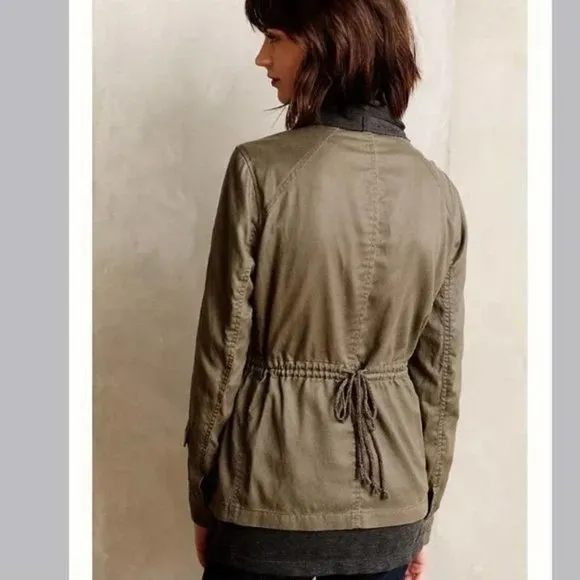 Anthropologie Hei Hei Cascading Anorak Jacket
