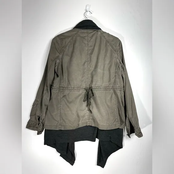 Anthropologie Hei Hei Cascading Anorak Jacket
