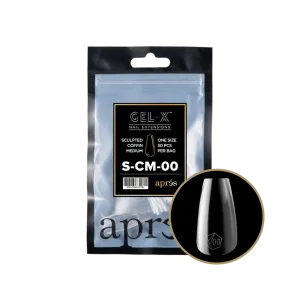 APRES - GEL-X® SCULPTED COFFIN MEDIUM REFILL TIP BAG 2.0