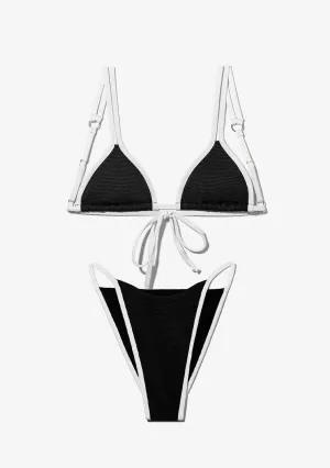Aruba Top   Aruba Bottom Bikini Black