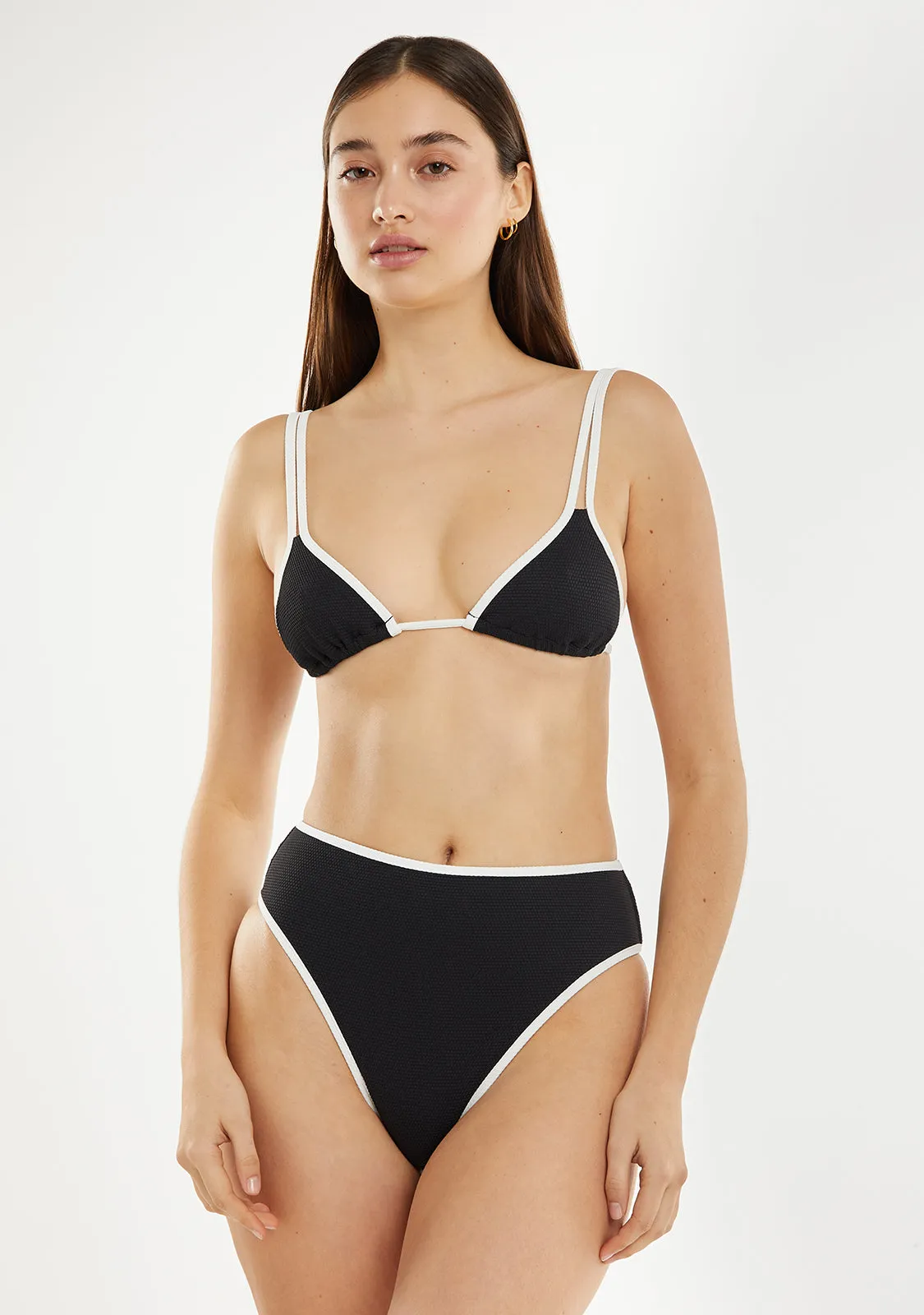 Aruba Top   Wake Bottom Bikini Black