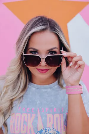 Ashleigh Sunglasses - Blush